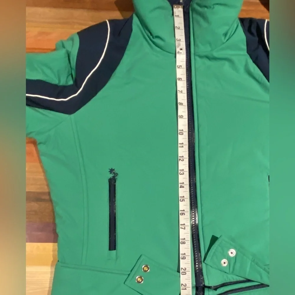 Tara Shakti Vintage-Inspired Snow Suit, Kelly Green, NWT, size XL - Picture 13 of 16